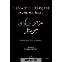 Osmanlı Türkçesi Seçme Metinler