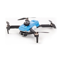 Yıldız İha Heki Skymaster Fırçasız Motor, Çift Kameralı Engel Sensörlü Hobi Dronu Mavi,1 Bataryalı