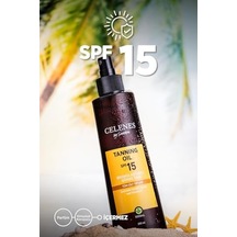 Herbal Bronzlaştırıcı Güneş Yağı, Spf 15+, 200ml