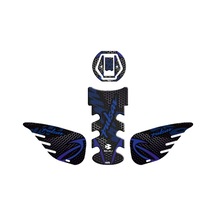 Gogo Tank Pad Seti 006 Siyah-mavi Bajaj Pulsar