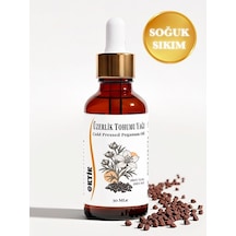Oktir Soğuk Sıkım Üzerlik Tohumu Yağı Leke Karşıtı Arındırıcı Negatif Enerji Temizleyici 30 Ml