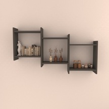 Rafkestir Rain Duvar Rafı Antrasit ( Mat )