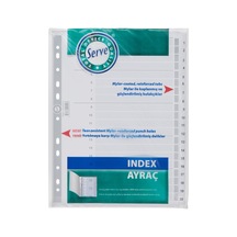 Karton Ayrac 1-20 Rakam A4