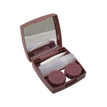 Bordo Aynalı Lens Kutusu 5 Parça Set Diğer