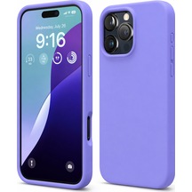Newface - 456 - Apple iPhone Uyumlu 16 Pro Max Kılıf Nano İçi Kadife Silikon - Csmo-tex - - Lila LİLA