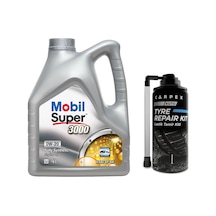 Mobil Super 3000 0W-20 Motor Yağı 4 L + Carpex Tamir Kiti 300 ML