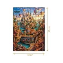 Miriland 500 Parça 2,2mm Kalınlık 48x33cm Profesyonel Hobi Puzzle Yapboz Serisi