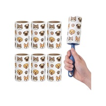 Deinhaus Tüy Toplayıcı Roller Seti, 6 Rulo, Kedi Ve Köpek Tüyü Temizleyici, Ergonomik Sap, Hassas Yüzeylere Uygun