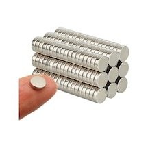 Dünya Magnet 200 Adet 3 X 1,5 Mm Çap: 3 Mm, Kalınlık: 1,5 Mm Yuvarlak Neodyum Mıknatıs
