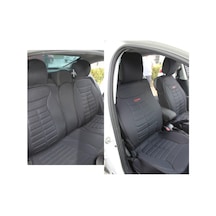 Nissan Country Uyumlu Lüx Oto Koltuk Minderi Ön Arka 5'li Set Siyah Fs