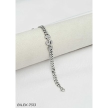 Bileklik Metal Minimal Şıklık Zarif Hediye Model 6e4885 Çok Renkli