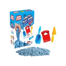 Art Sand Aksesuarlı Mavi Oyun Kumu 1000 Gr. - Kinetik Kum Seti - Natural Kum - Doğal Kum Renkli
