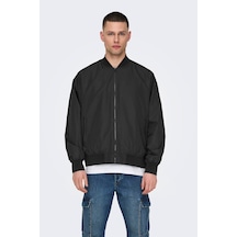 Only & Sons Onsgavın Bomber Jacket Ot Siyah Erkek Ceket Siyah-102263557