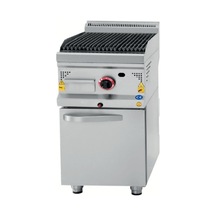 Karacasan Endüstriyel 900 Seri Dolaplı 40 Cm Doğalgazlı Lavataş Döküm Izgara