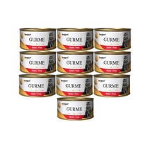 BestPet Gurme Kedi Konservesi Sigir Etli 10 x 100 G