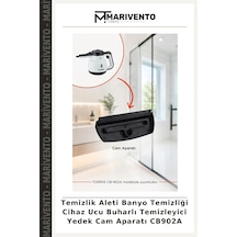 Temizlik Aleti Banyo Temizliği Cihaz Ucu Buharlı Temizleyici Yedek Cam Aparatı Cb902a