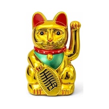 Ers Pilli Sallanan Şans Kedisi - Maneki Neko Tcx4525