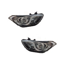 Hyundai İ30 Sağ Sol Far Lambası Motorlu Elektırıklı 2013-2015
