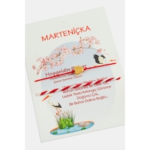 2 - 907 - Adet Li Marteniçka - Glblseme - Bileklik Kırmızı