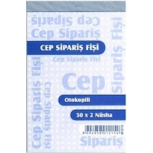 Armat Mini Cep Sipariş Fişi Otokopili 50x2 Nüsha