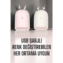 Hava Nemlendirici Aromaterapi Hava Temizleyici Semeglbl - 4 Renk Değiştirebilen