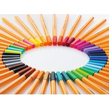 Stabilo Point 88 Ince Uçlu Keçeli Kalem 0.4 Mm Buz Mavisi 11