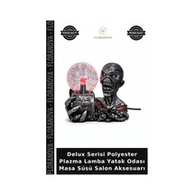 Delux Serisi Polyester Plazma Lamba Yatak Odası Masa Süsü Salon Aksesuarı Çok Renkli