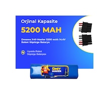 Dreame X40 Master 5200 Mah 14.4v Robot Süpürge Batarya