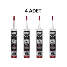 Selsil Ultra Tack Beyaz Silikon 290 Ml 4 Adet 290 ML