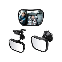 Novahub 360 Araba Dikiz Aynası Bebek İçin Bebek Arka Koltuk Aynası Araba Bebek Aynası Ayna Araba Bebek Arka Koltuk Bebek Araba Aynası