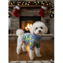 Kedi - Köpek İçi Şardonlu - Boğazlı Kışlık Sweat - Kıyafet - Mont - Yelek - Yağmurluk