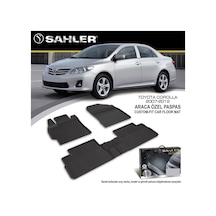 Sahler Toyota Corolla 2011 Havuzlu Paspas 4.5D Tam Uyumlu