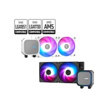 Msı Mag Corelıquıd A13 240 240mm Argb Cpu Sıvı Soğutucusu Lga 1700/1851/am4/am5 Uyumlu