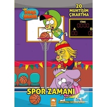 Spor Zamanı / Çıkartmalı Boyama Kitabı / Kolektif