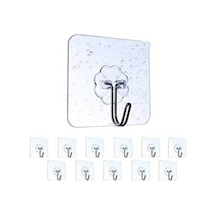 Askı Askılık 5 Adet Güçlü Şeffaf Duvar Askısı Askılığı Yapışkan Vantuz Kanca Mutfak Banyo Aksesuar Diğer
