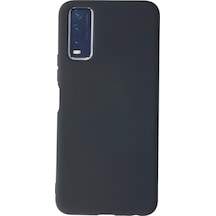 Muratech Newface Vivo Y11s Kılıf Nano İçi Kadife Silikon - Gri