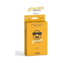 Zigzag Games Gülersen İçersin Klasik 1, Parti Ve Arkadaş Oyunu, Ceza Kartları, 12+ Yaş
