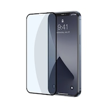 Baseus İphone 12 Mini 5.4 0.3mm Full Anti Blue Light Tempered Cam Ekran Koruyucu 2adet Set- 5775
