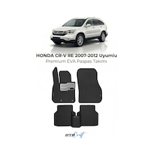 OtoCraft Honda Cr V Re 2007-2012 Araca Özel 3d Havuzlu Eva Paspas Tam Set 5 Parça