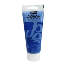 Studio Akrilik Boya - Cobalt Blue Hue - 100ml - N:14 Lacivert