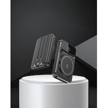 15w Kablosuz Şarjlı 10000 Mah Powerbank Type-c Hızlı Şarj Diğer