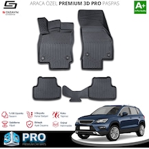 Seat Ateca 3d Pro Havuzlu Paspas 2017-2020 A+ Kalite 3ds-sdz013