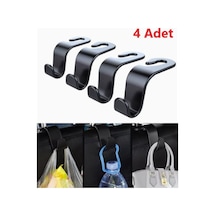 Araba Oto Koltuk Arkası Askılık 4'lü Araç İçi Çanta Askısı