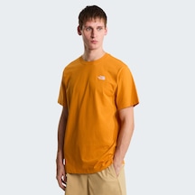 The North Face M Evolution Simple Dome Regular Short Sl Erkek T-shirt-32594 Turuncu