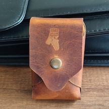 Sumerian Leather Craft Deri Sigara Kılıfı Cat Sarısı