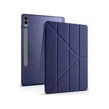 Samsung Galaxy X510 Tab S9 Fe 11 Kılıf Kalemlikli Mars Tablet Kılıfı - Lacivert Klasik