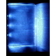 Markafox Kitap Arası Okuma Işığı Led Panel Kitap Okuma Lambası
