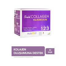Suda Collagen Multiform Toz Saşe Portakallı -tip I-ıı-ııı Kolajen+magnezyum,probiyotik,biotin,vitamin C 15gx30