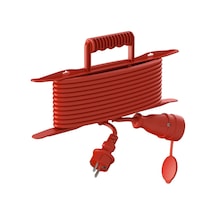 Kablo Toplayıcı Organizer, 30 Metre Kapasiteli, Plastik Kablo Sarma Aparatı, 36 Cm, Taşınabilir Kablo Düzenleyici, Sabitleme Yuvalı, Pratik Kullanım, Kablo Tutucu Belirtilmemiş