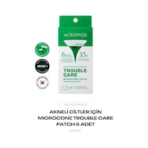 Yağ Bezesi Ve Akneler İçin Mikro İğneli Bant Trouble Care Microcone Patch 6 Lı